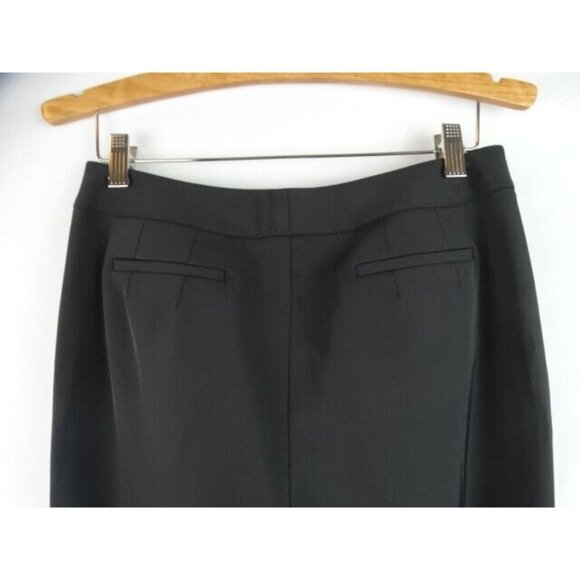 Talbots Women's Dress Pants Size 6 Black Pleated Front Dress Pants - Picture 10 of 11